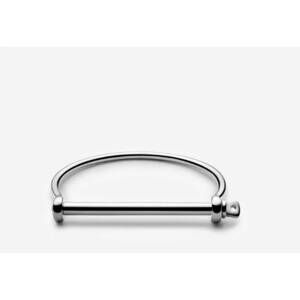 NEW MIANSAI women's thin screw cuff bracelet in polished sterling silver